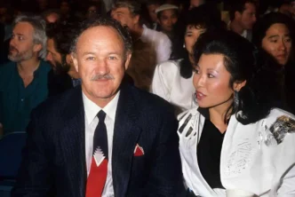 Gene Hackman and His Wife